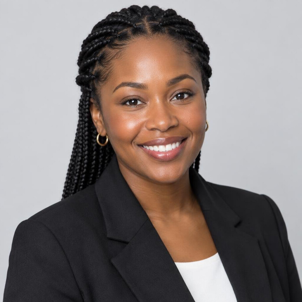 Portrait of a Black Norwegian woman lighting instructor
