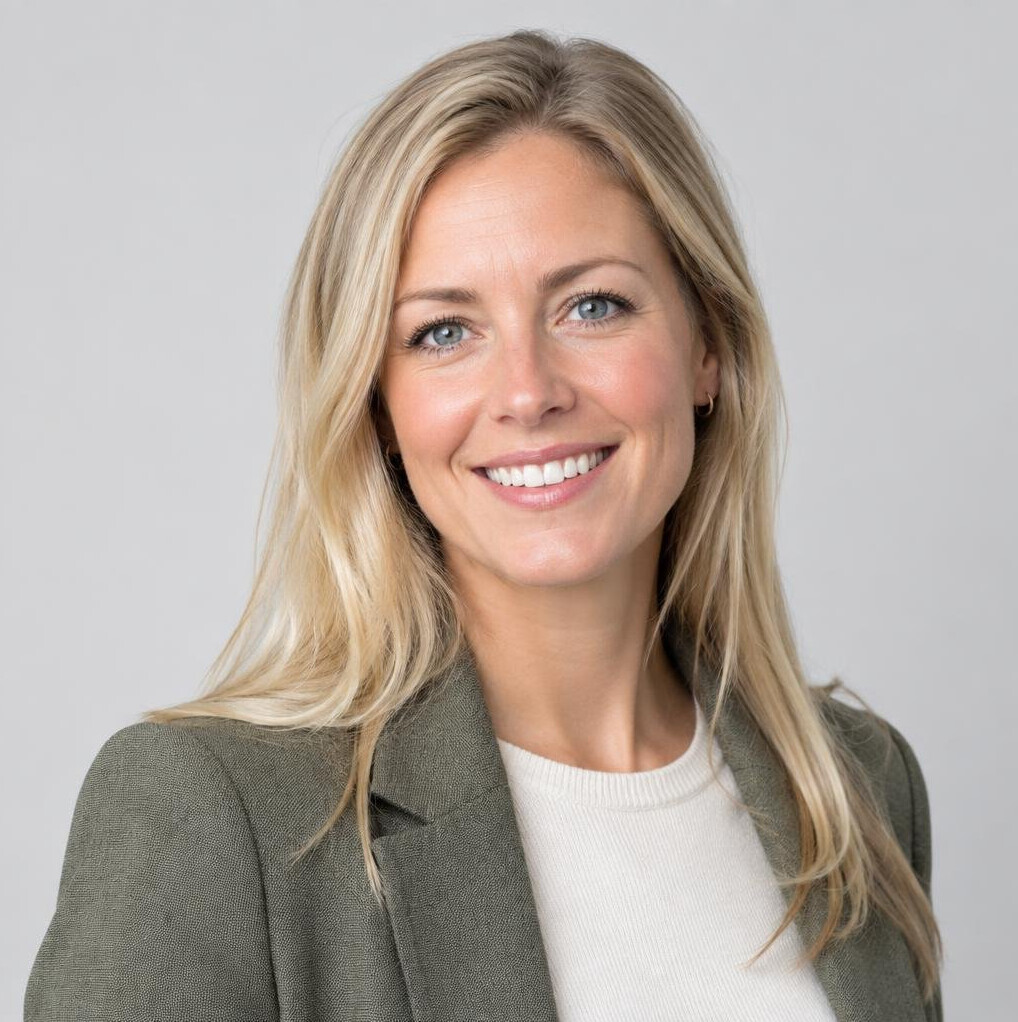 Portrait of a Norwegian woman broadcast instructor